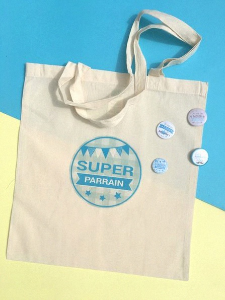 tote bag super parrain